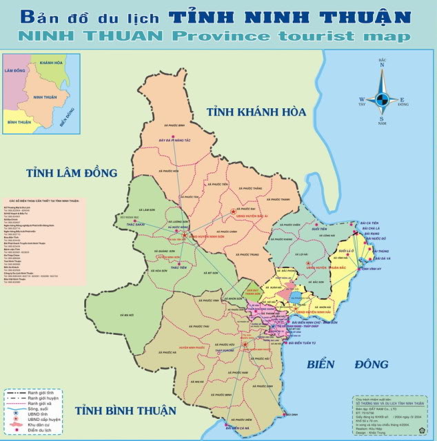 /ban do ninh thuan